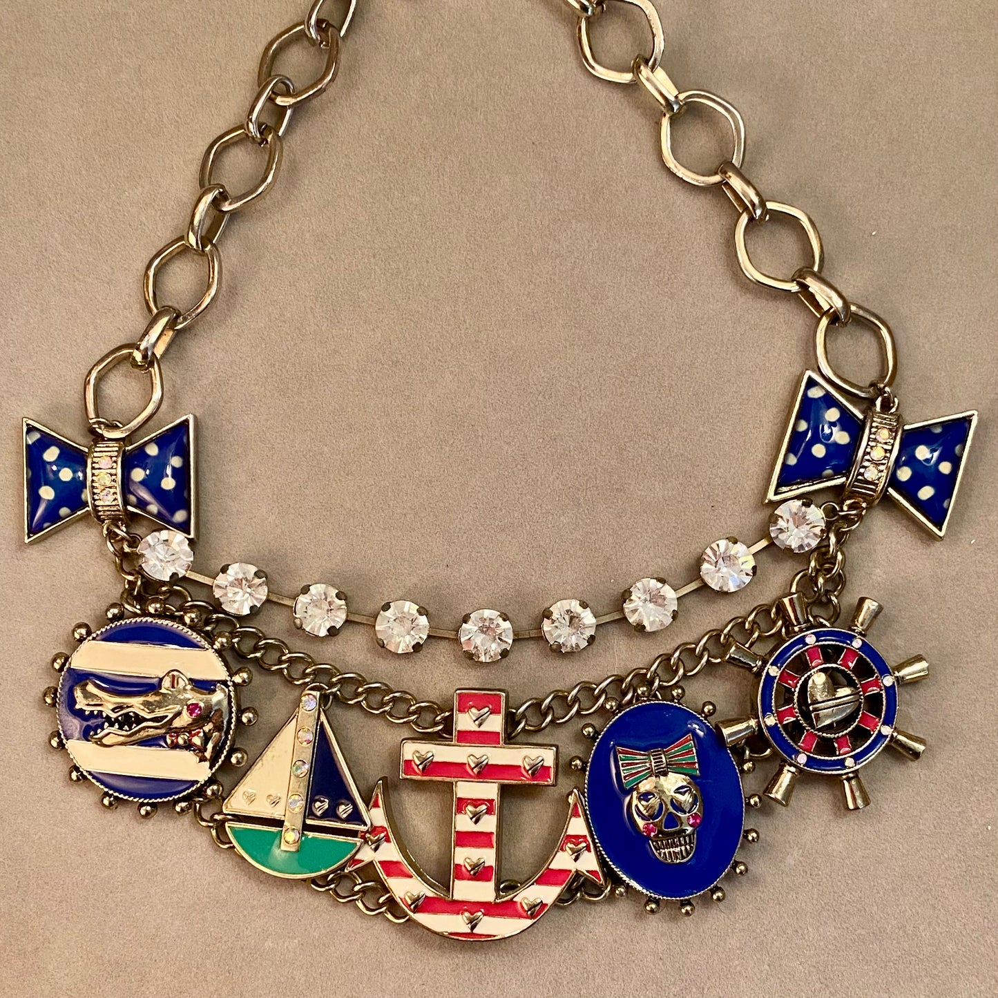 Betsey Johnson Sailing Necklace