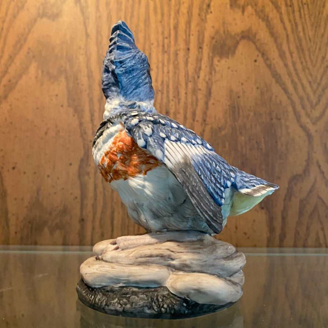 Boehm Fledgling Kingfisher 400-78 Back