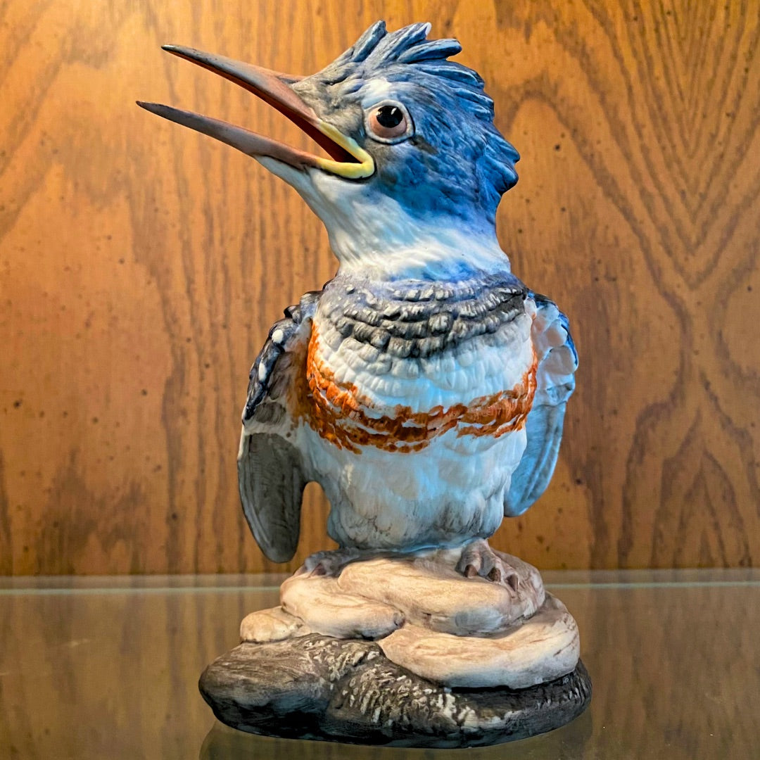 Boehm Fledgling Kingfisher 400-78 Front
