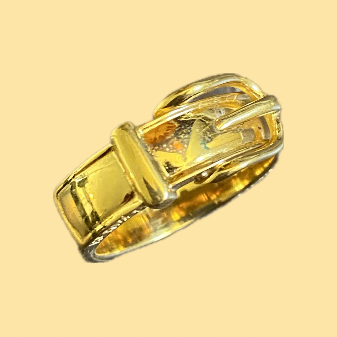 Hermès Scarf Ring Belt Motif