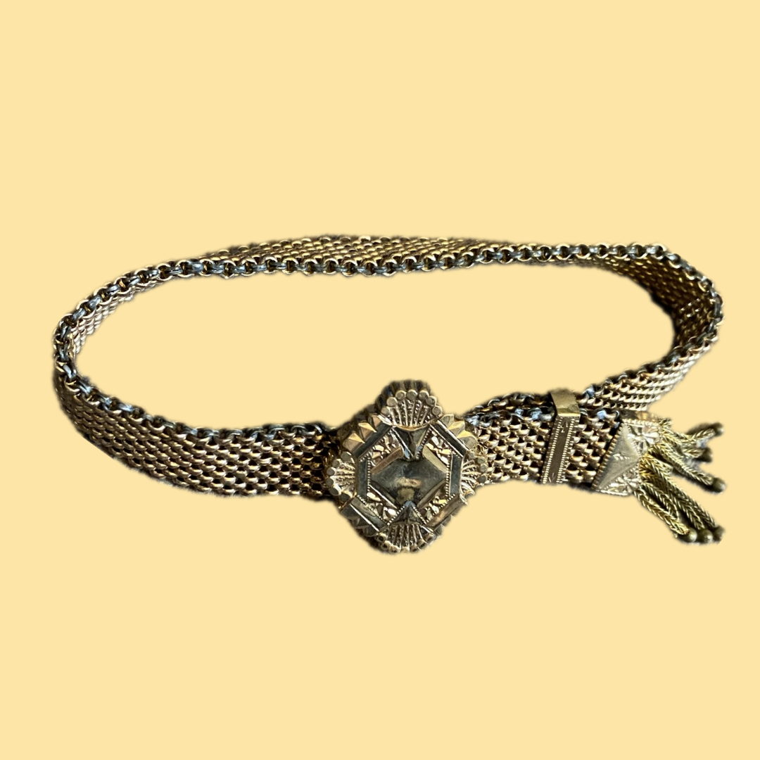 Victorian Mesh Slide Bracelet