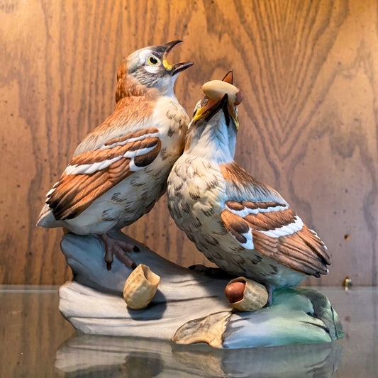Boehm Fledging Brown Thrashers 400-72 Full view 2