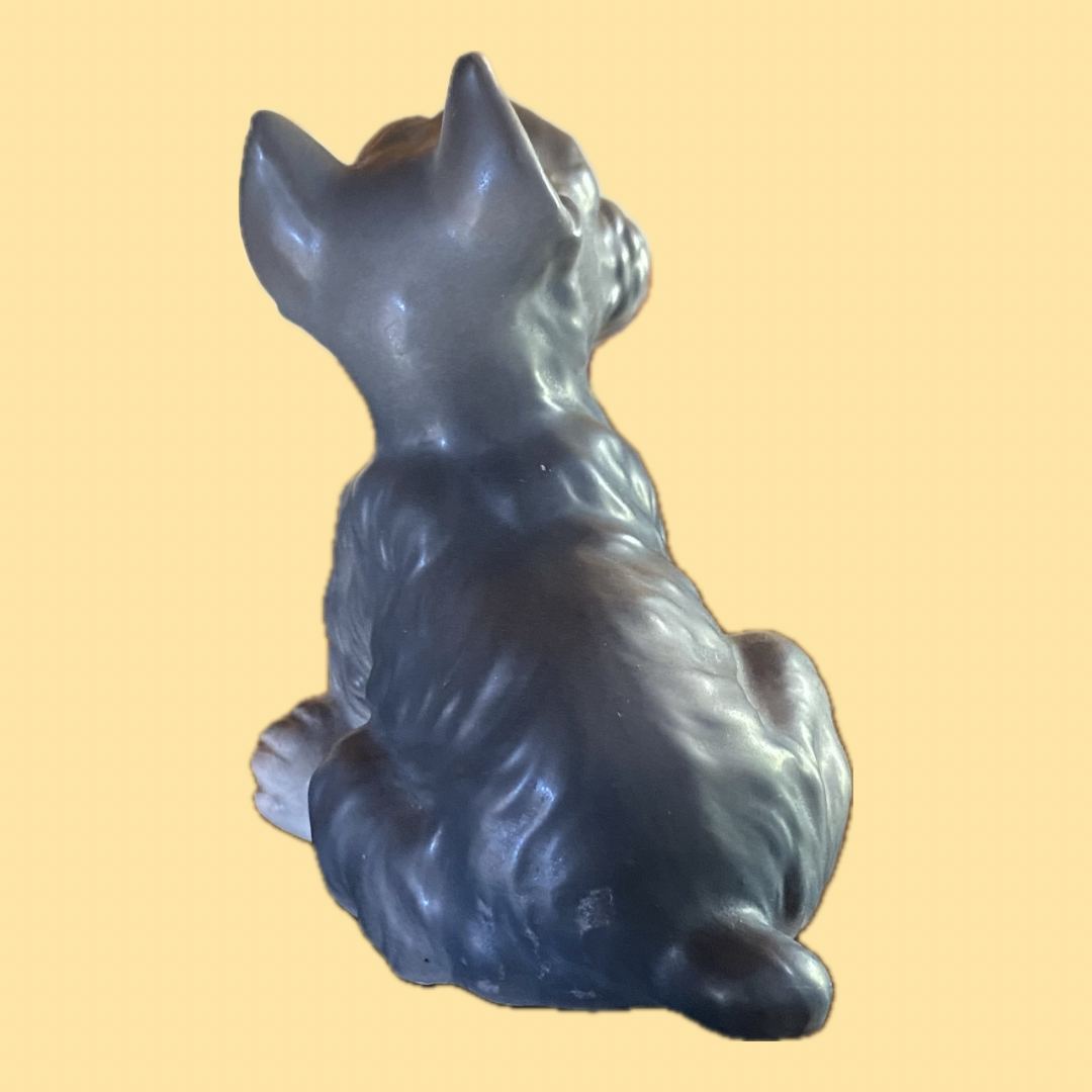 Lefton Schnauzer Miniature Porcelain Back