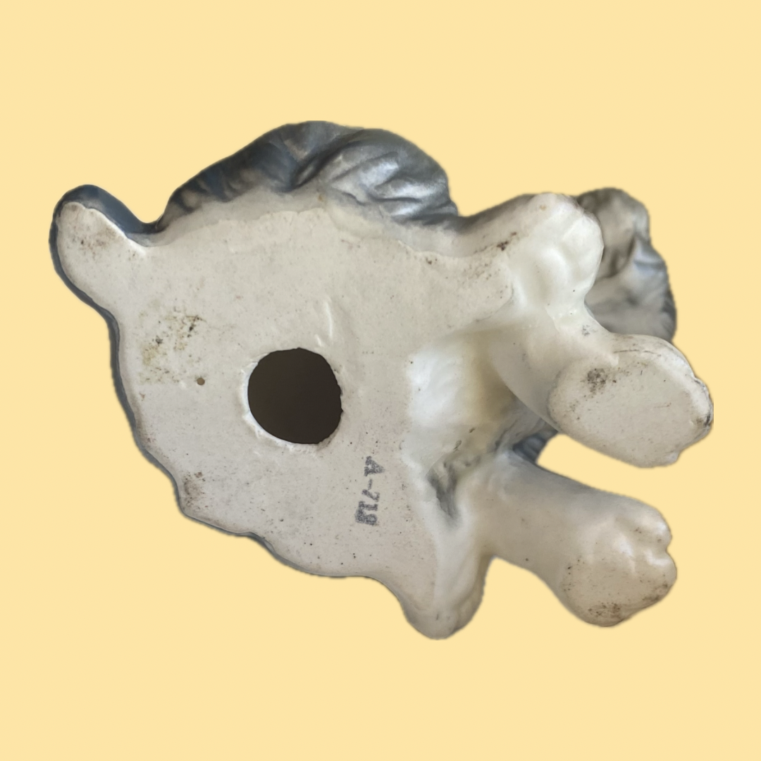 Lefton Schnauzer Miniature Porcelain Bottom