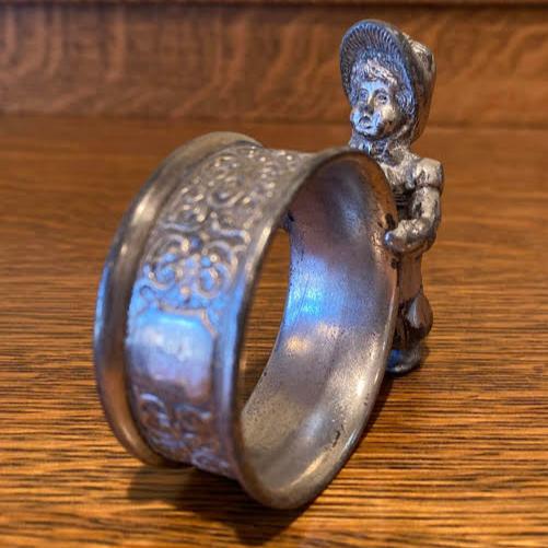 Silverplate Napkin Ring - Simpson, Hall, Miller & Co. # 032